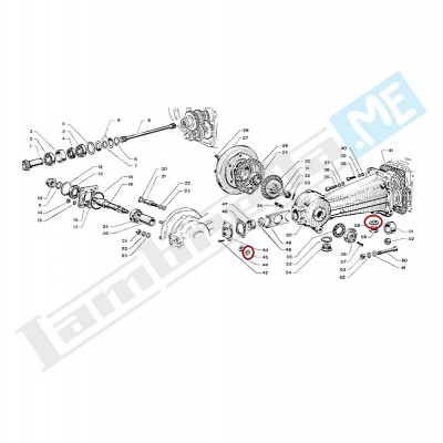 Guarnizione tappo 16x24x1,5mm