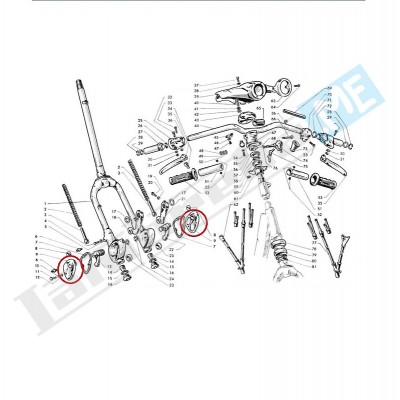 Coperchietto per pipa (senza foro ingrassatore)