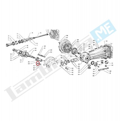 Dado 8mm, chiave 14mm