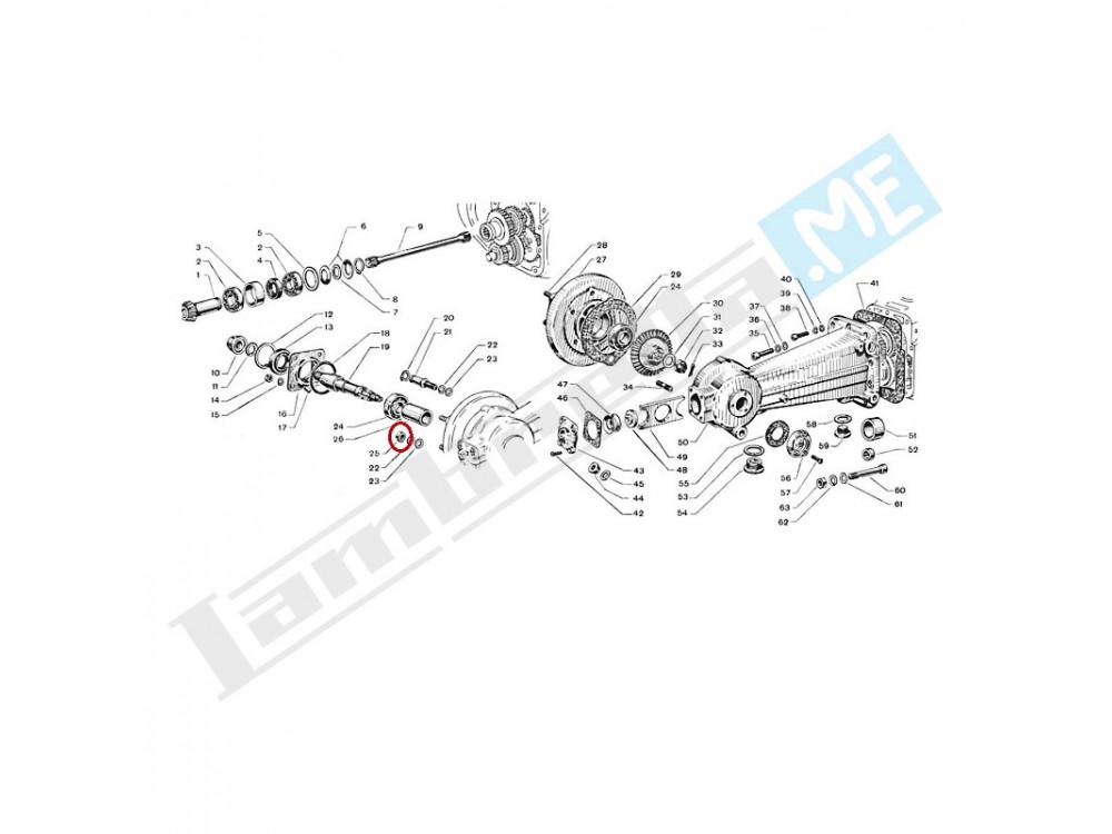 Dado 8mm, chiave 14mm