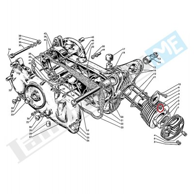 Dado autobloccante 7mm pipa aspirazione