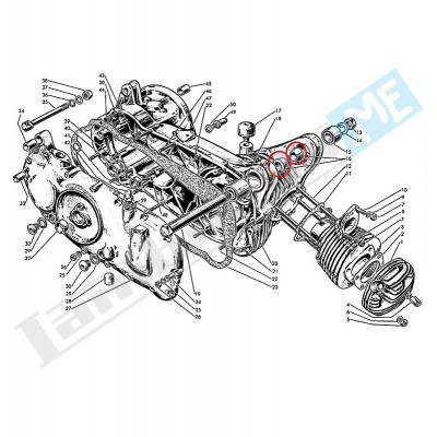 Cono per perno motore 175