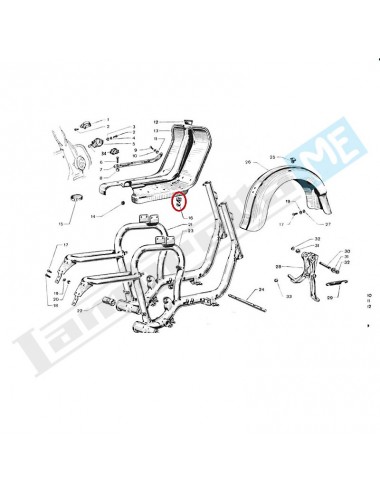 Supporto cavo teleflex