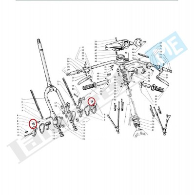 Coppia bronzine coperchietto