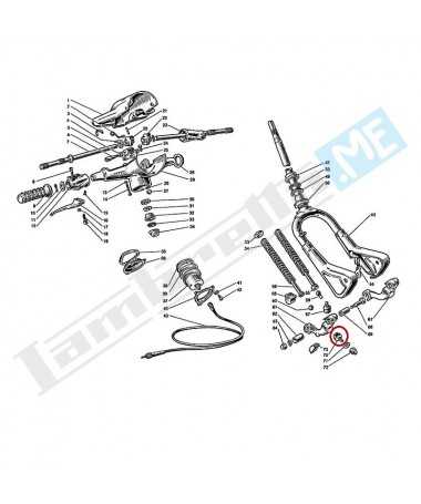 Tampone fine corsa inferiore con vite