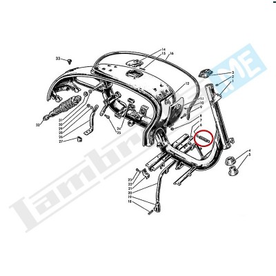 Molla cavalletto Inox