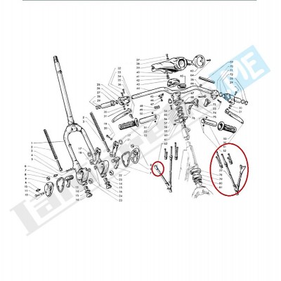 Set protezioni cavi al manubrio