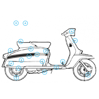 Parti di ricambio DL 125