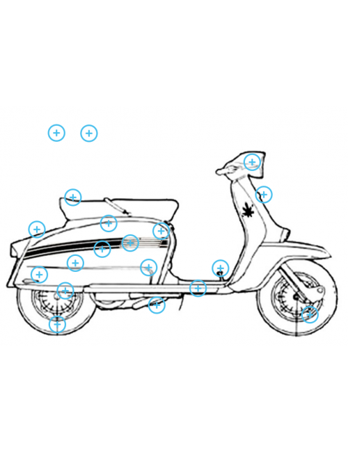 Parti di ricambio DL 125
