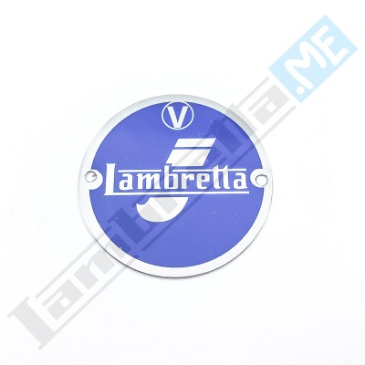 Stemma tondo blu (50mm)