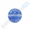 Stemma tondo decorato BLU (40mm)