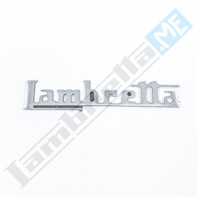 Scritta "Lambretta" (alluminio)