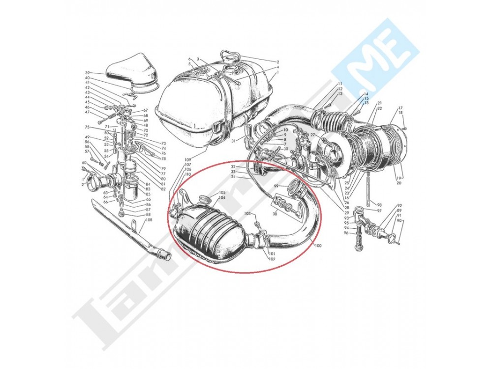 Marmitta + fig.100-108-102-105-106