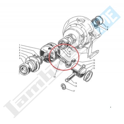 Biella completa LI/S/SX/DL 125/150cc