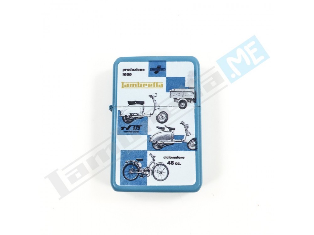 Accendino ZIPPO Lambretta-AZZURRO