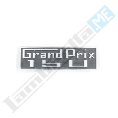 Targhetta "Gran Prix 150"