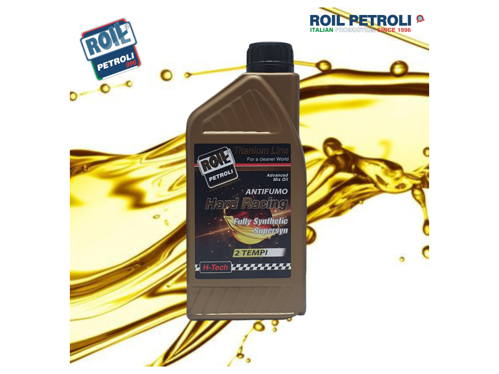 Olio miscela 2 tempi ROIL super sintetico antifumo 1lt.