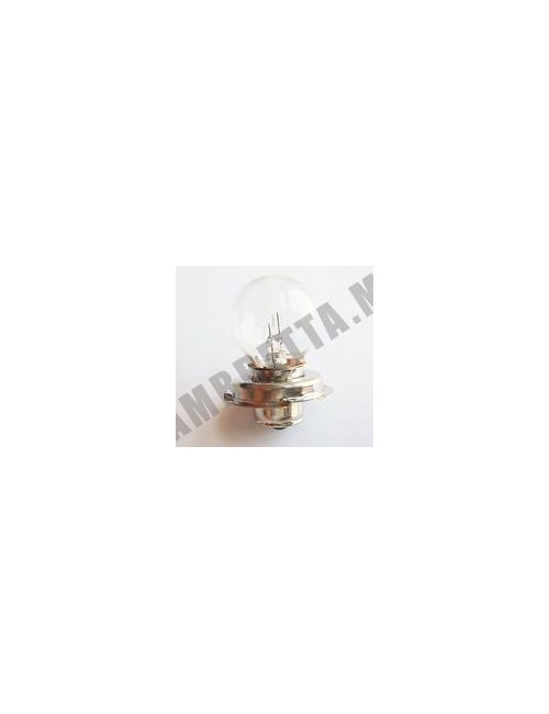 Lampadina a bulbo 6V 15W faro ant.