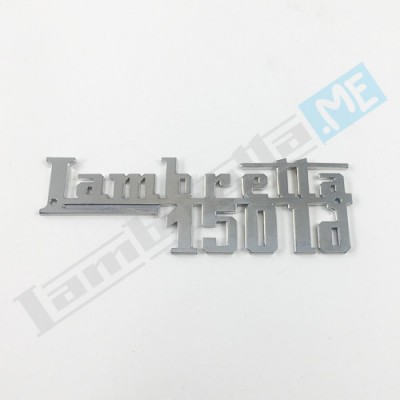 Scritta cromata "Lambretta 150 LD"