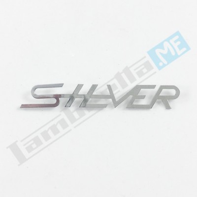 Scritta "Silver"