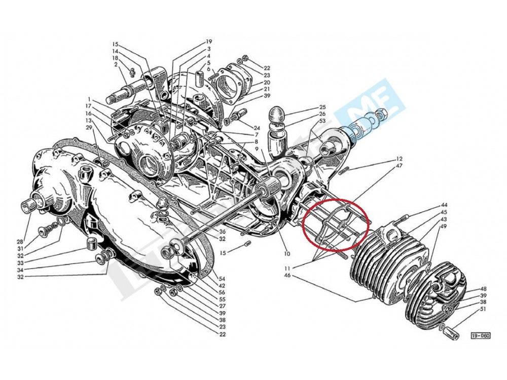 Guarnizione Cilindro 200cc