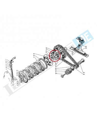 Campana interna frizione (Surflex)