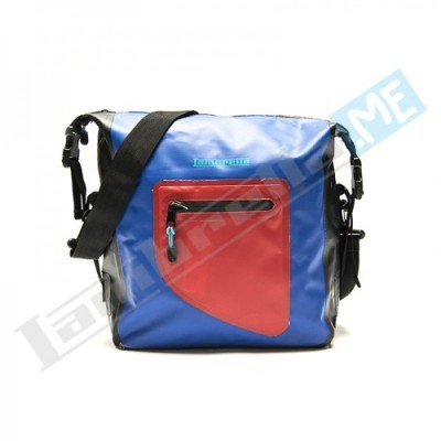 BORSA MESSENGER LAMBRETTA WATERPROOF - BLU/ROSSO