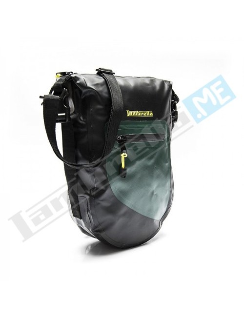 BORSELLO LAMBRETTA WATERPROOF - NERO/VERDE