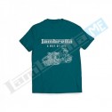 T-SHIRT UOMO LAMBRETTA VERDE - LOGO E SAGOMA