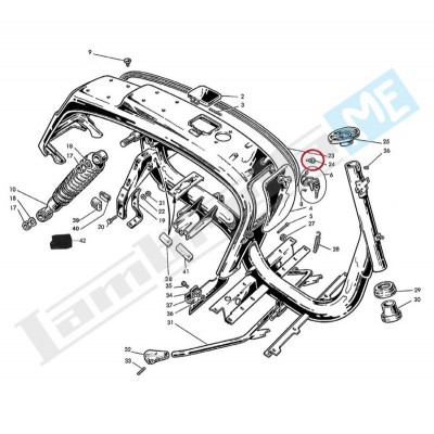 Tampone sportello bauletto (corto)