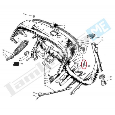 Molla cavalletto Inox