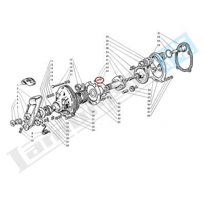 Vite Ø6x30mm chiave 10mm