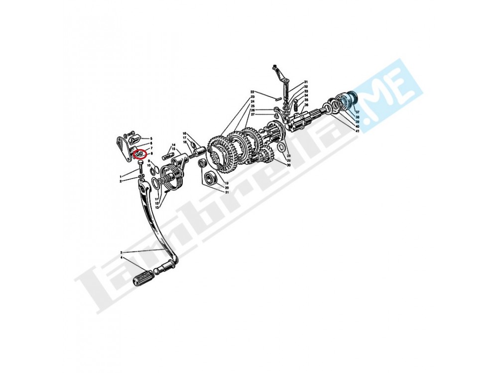 Vite Ø 6x16mm chiave 10mm