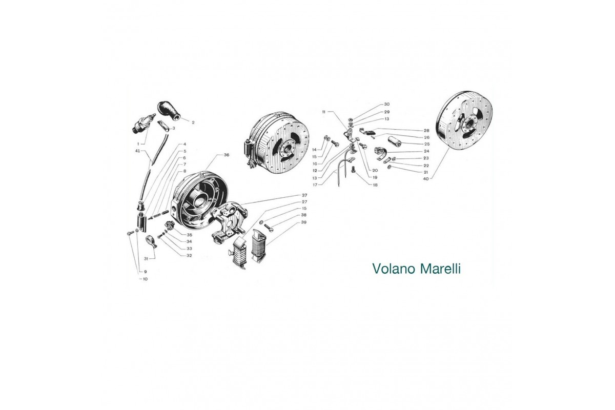 Volano magnete "Marelli" (Tav.17)