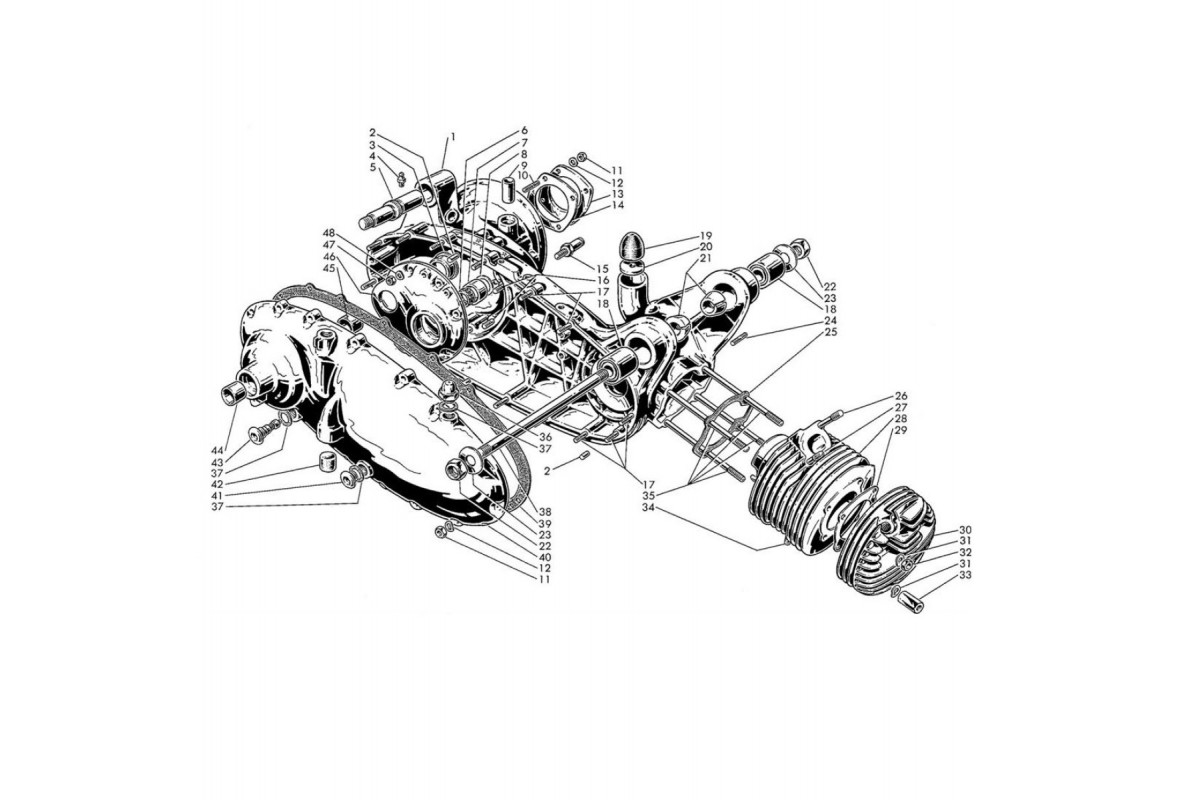 Carter Motore, Cilindro e Testa (Tav.1)
