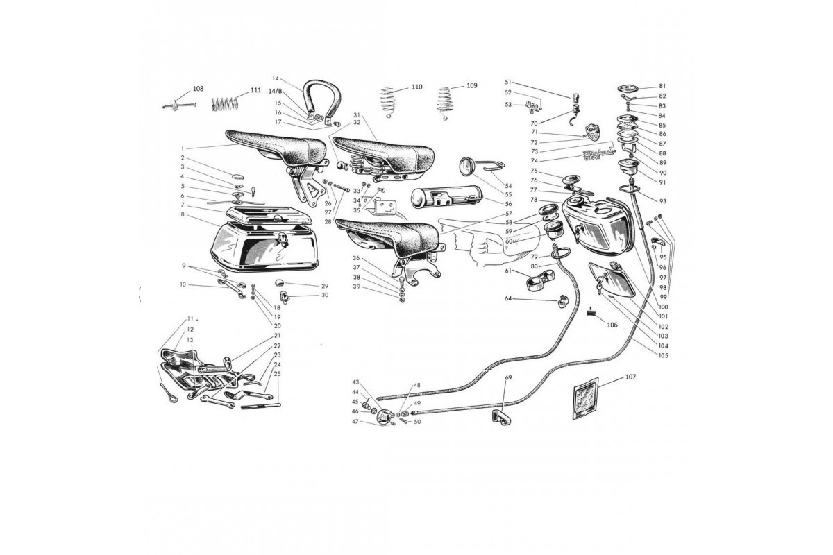 Accessori - Selle - Contachilometri (Tav.21)