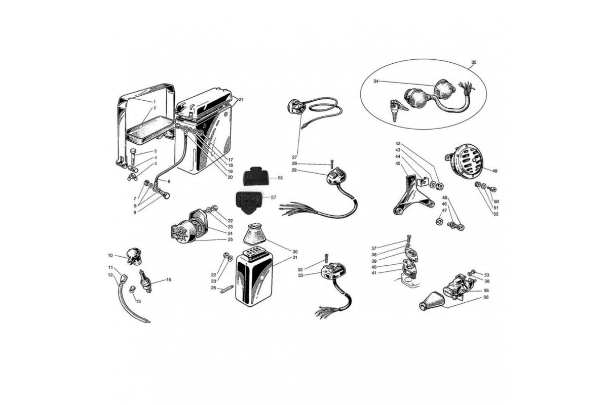 Apparecchiature Elettriche e Batteria (Tav.12)