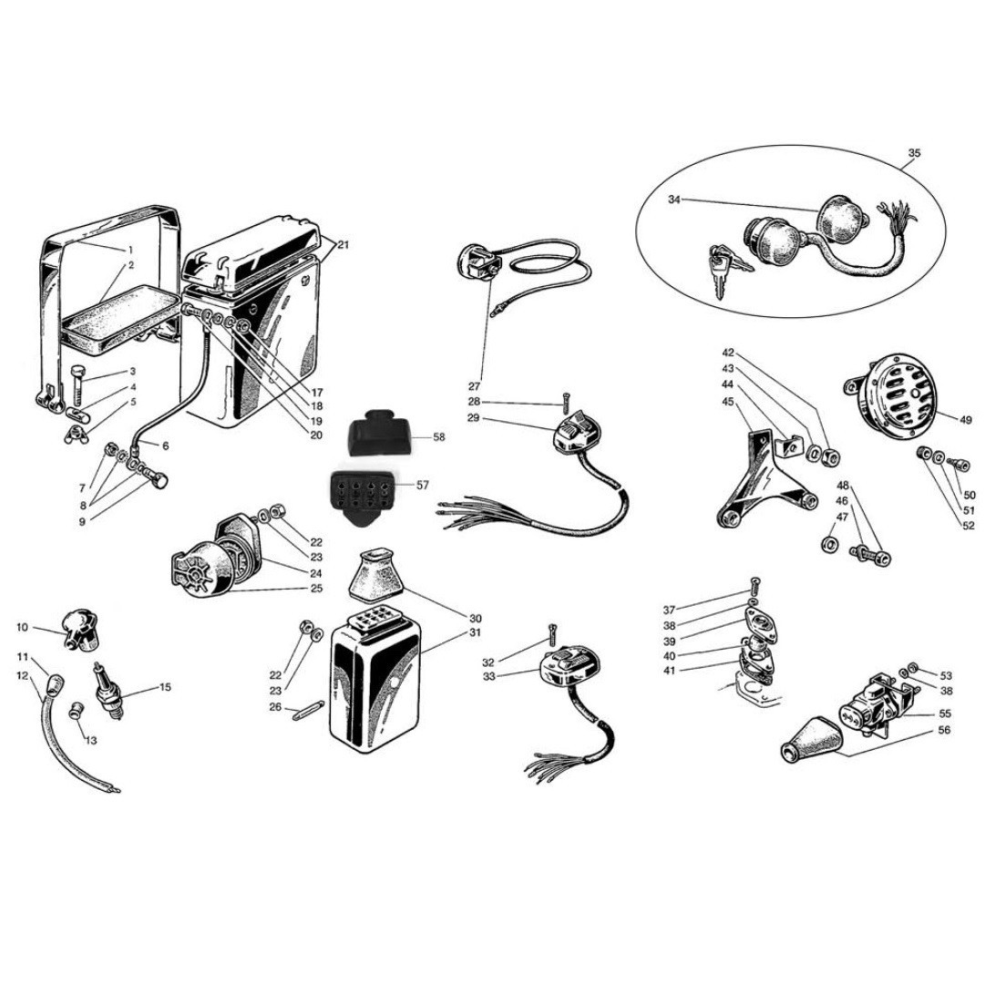 Apparecchiature Elettriche e Batteria (Tav.12)