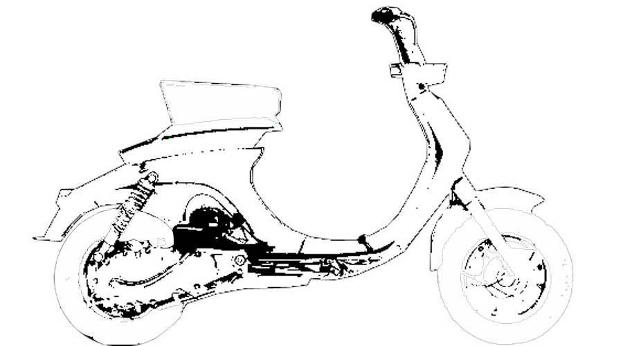 Lambretta Albero Motore Cilindro e Testa Pistone